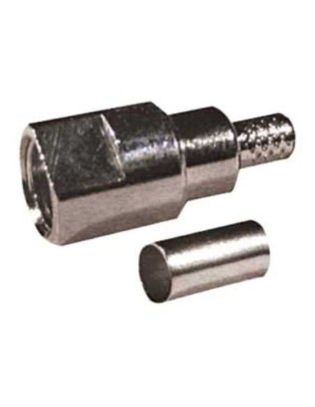 Spina fme a crimpare per cavo rg58 50Ω