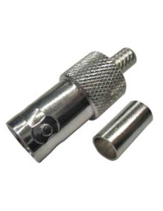 Presa BNC volante a crimpare per cavo rg58-223 - 50Ω