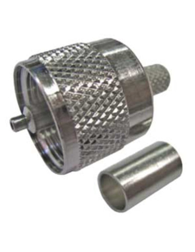 Spina UHF/pl259 a crimpare per cavo rg58 50Ω