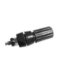 Morsetto serrafilo isolato 6A nero-non si svita