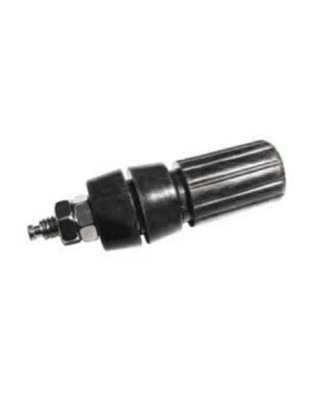 Morsetto serrafilo isolato 6A nero-non si svita