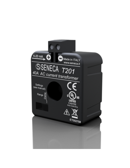 Trasformatore corrente alternata 0-40a / 4-20ma