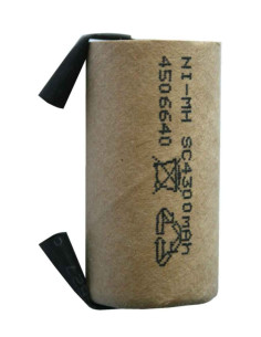 Batterica NiMH SC 3300mAh con lamelle