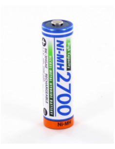 Batteria NiMH AA 2700mAh Sanyo con lamella