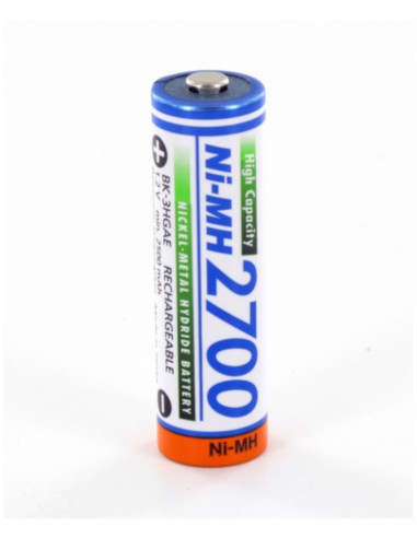 Batteria NiMH AA 2700mAh Sanyo con lamella