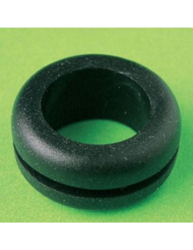 Passacavo standard PVC nero h.8mm ⌀14mm -  foro...