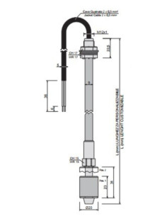 Livellostato galleggiante l-670mm