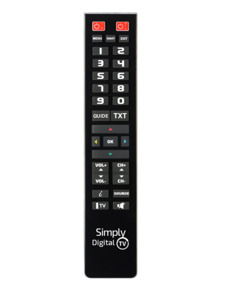 Telecomando simply digital 2in1 tv-dtt