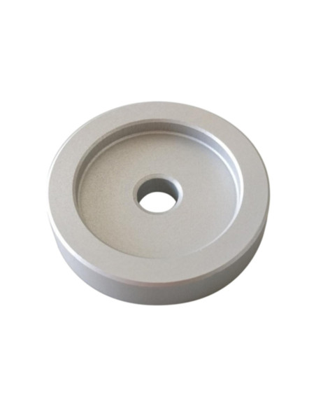 Adattatore 45 giri per giradischi in alluminio