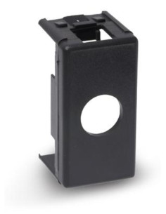 Plastica compatibile gewiss system black