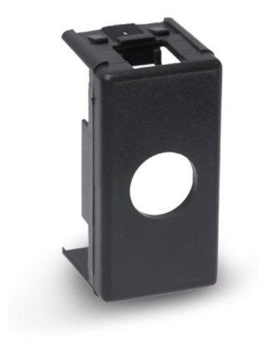 Plastica compatibile gewiss system black