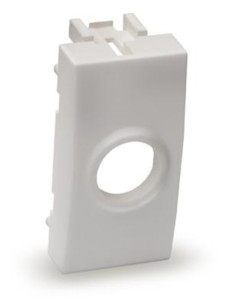 Plastica compatibile ABB Mylos chiara Velvet singolo frutto