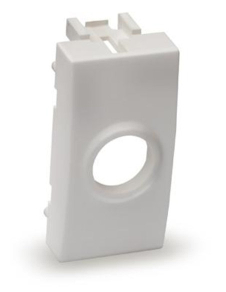 Plastica compatibile ABB Mylos chiara Velvet singolo frutto