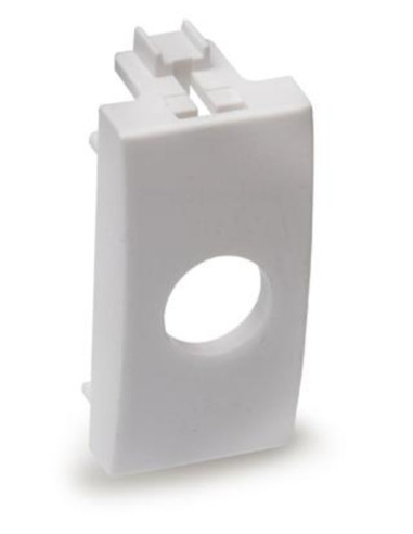 Plastica compatibile ABB chiara bianca singolo...