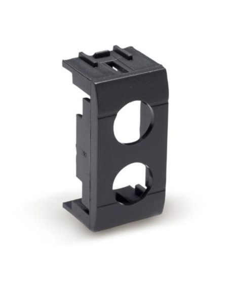 Plastica compatibile ticino living inter national  singolo frutto per presa demi