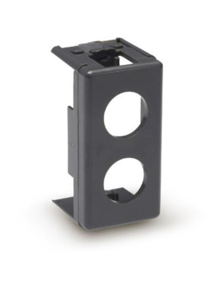 Plastica compatibile gewiss system black per presa demix