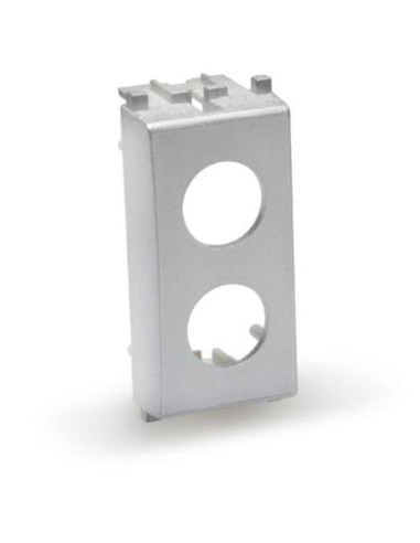 Plastica compatibile plana silver per presa demix