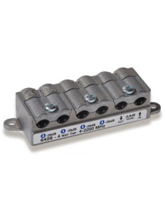 Mini derivatore induttivo 4 out -28db 4/2200MHz