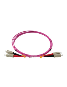Bretella fibra multimode om4 50/125 sc-sc 1m