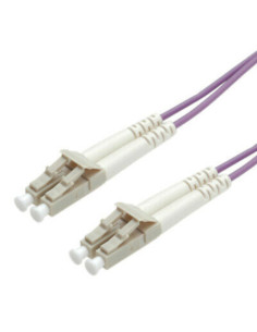 Bretella fibra multimode om4 50/125 lc-lc 2m