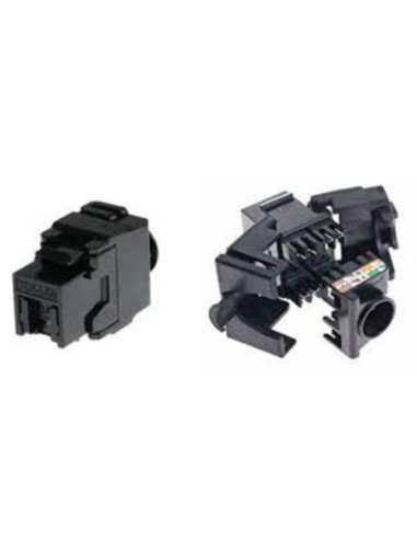 Frutto UTP RJ45 Cat.6 nero toollness