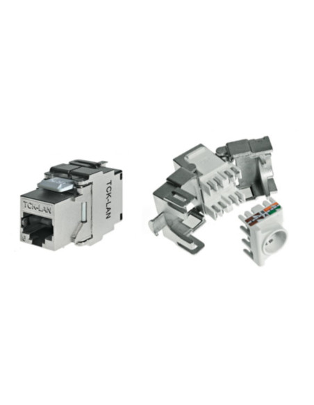 Presa RJ45 FTP Cat.6 toolless