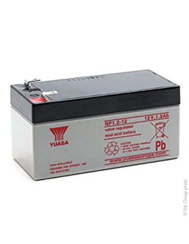 Batteria al piombo Yuasa 12V   1,2Ah