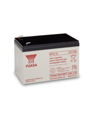 Batteria al piombo Yuasa 12V  12Ah