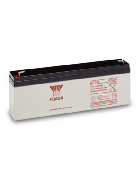 Batteria al piombo yuasa 12V   2,3Ah