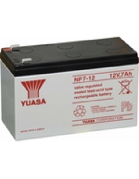 Batteria al piombo Yuasa 12V   7Ah