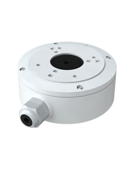 Box giunzione per bullet/dome acc.1-2 (n3) c/pressacavo tonda ⌀118x47mm