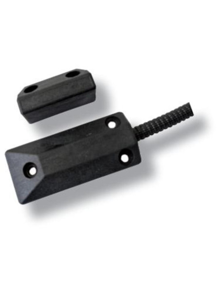 Contatto magnetico x basculanti in plastica nera