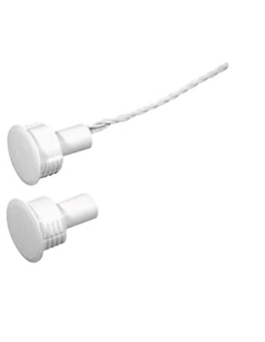 Contatto magnetico da incasso plastico marrone...