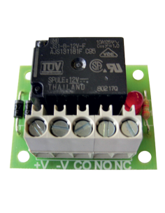 Scheda rele' 13,8V di scambio 10A
