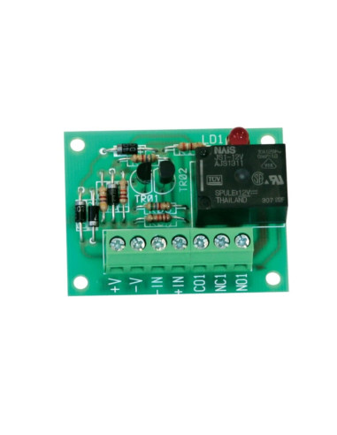 Scheda rele' 13,8V con rele' 10A amplificata