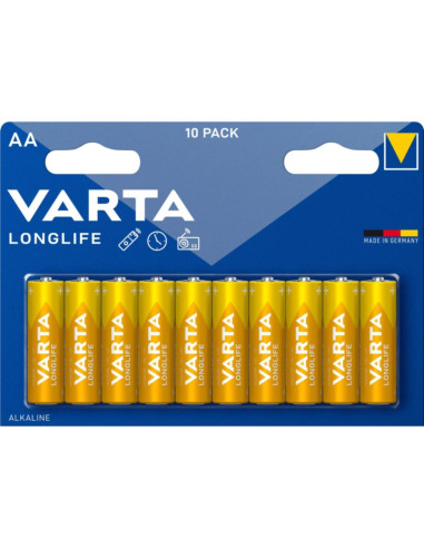 Batteria longlife AA blister 10pz