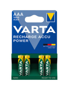 Batteria ricaricabile AAA NiMH 1000mAh blister 4pz