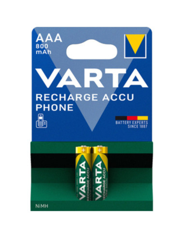 Batteria AAA NiMH 800mAh varta