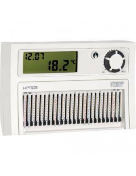 Cronotermostato giornaliero da parete a cursori