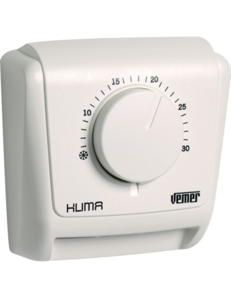 Termostato meccanico da parete ad espansione di gas funzione estate/invern