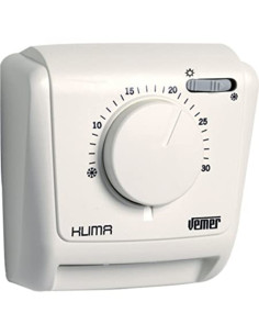 Termostato ambiente con selettettore estate/inverno