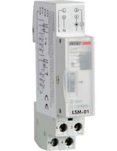 Temporizzatore elettromeccanico din per luci scale
