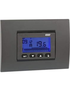 Cronotermostato settimanale da incasso 3 livelli...