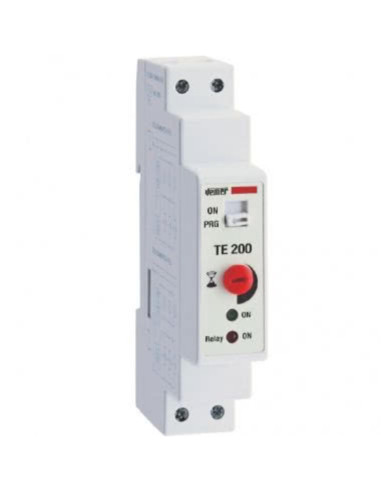 Temporizzatore elettronico din 230v per luci scale