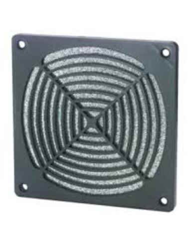 Filtro nero per ventole 92x92 con rete