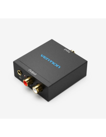 Convertitore audio da digitale TOSLINK/COAX ad analogico 2XRCA/3,5mm