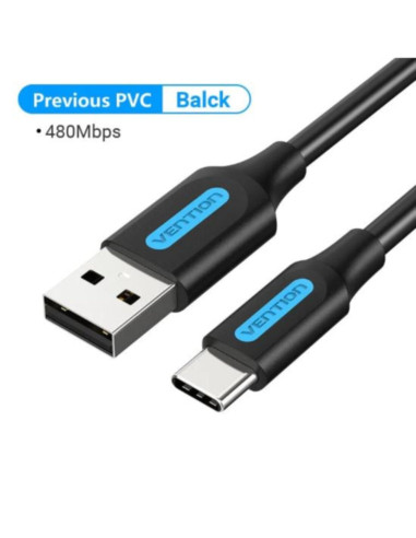 Cavo USB 3.0 USB-A/USB-C M/M nero