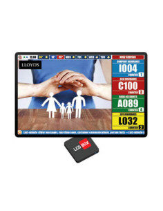 Pc box android + software q eliminacode per LCD