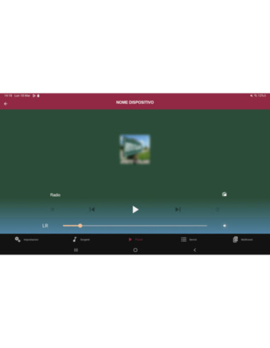 Mixer amplificato compatto 120W con player...