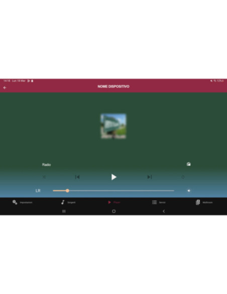 Mixer amplificato compatto 120W con player integrato Vivaldi Ulisse